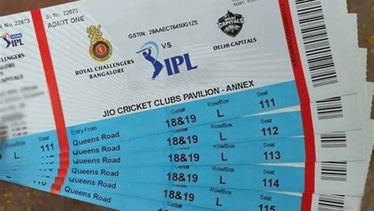 Ipl 2024 Tickets Price