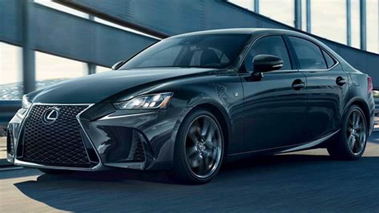 Is 300 Adds F Sport And F Sport Design Grades (Rwd/Awd) New Blackout Package For Is 350., 2024