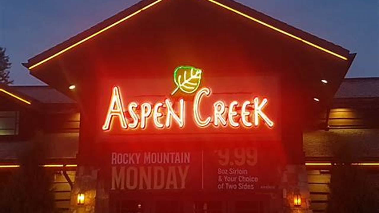 Is Aspen Creek Grill Open Christmas Day 2024