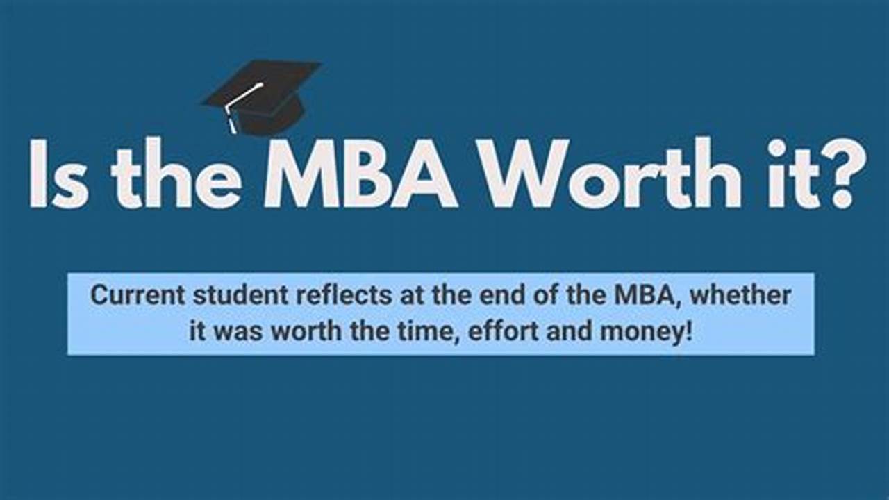Is Mba Worth It 2024