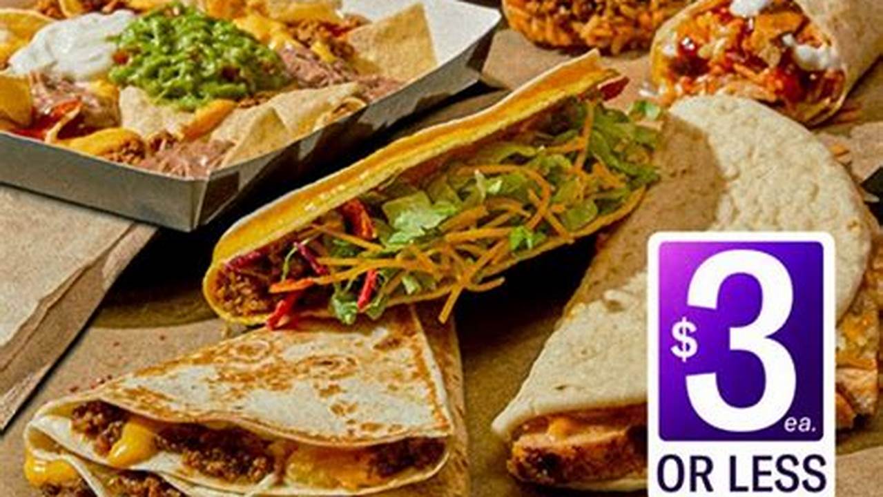 Is Taco Bell&#039;s Cravings Value Menu Worth It?, 2024