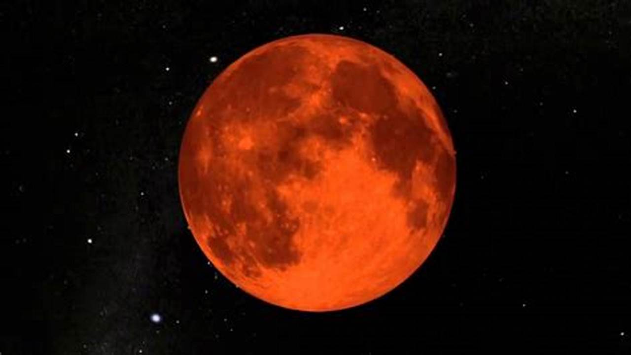 Is There A Red Moon Tonight 2024