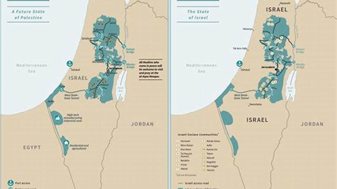 Israel And Palestine Map 2024