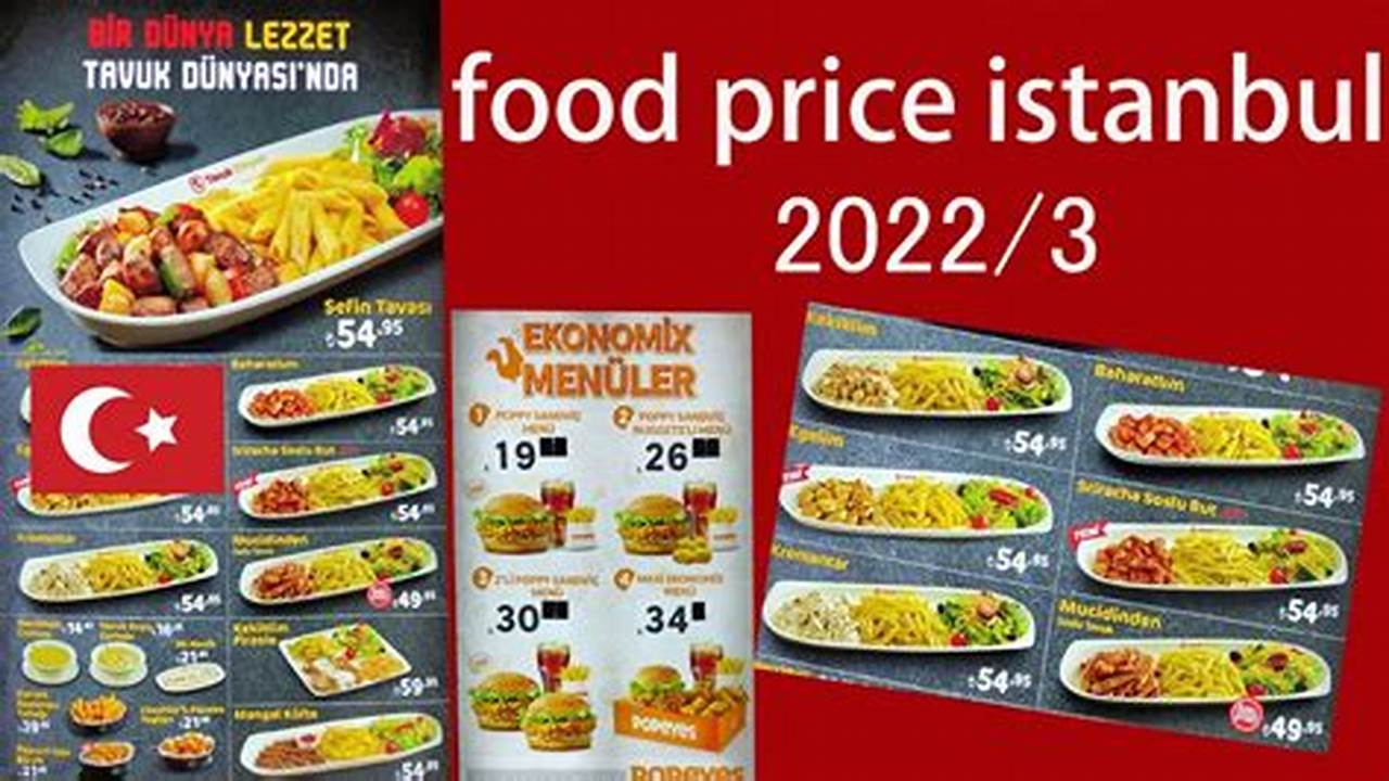 Istanbul Food Prices 2024
