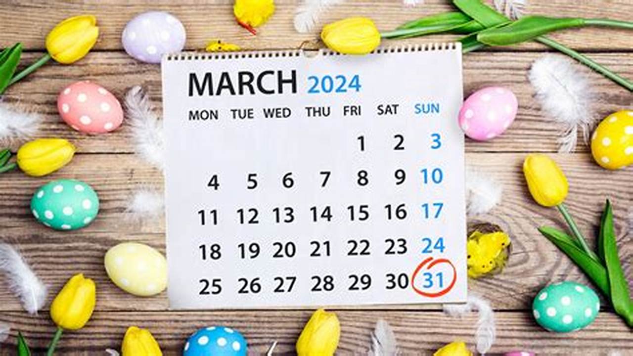 It’s 61 Days Until Easter Sunday 2024., 2024