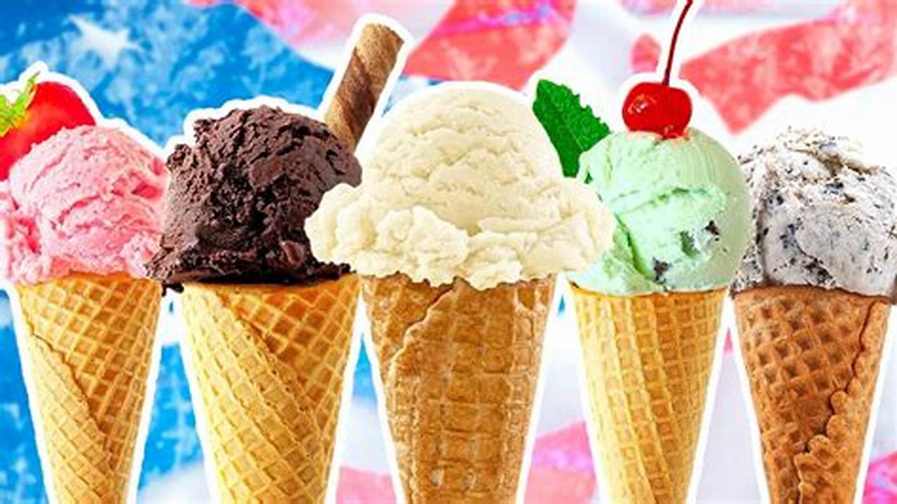 It Is Believed, That The First Ice Creams Had Fruit Flavors, But By The 18Th Century Chocolate And Vanilla Flavors Were Quite Common., 2024