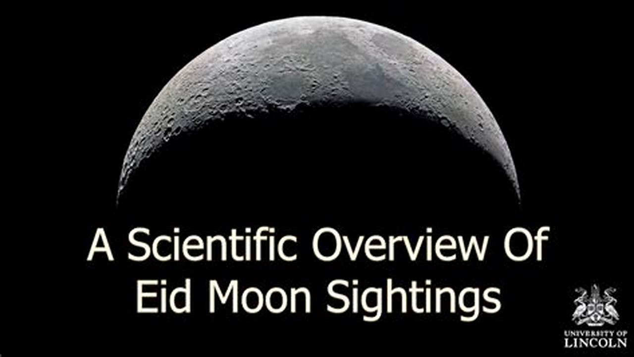 It Was Announced That The Moon Was Sighted On Sunday Evening., 2024
