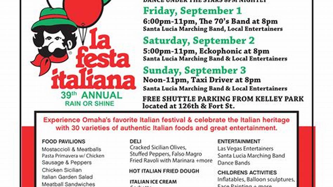 Italian Festival Omaha 2024