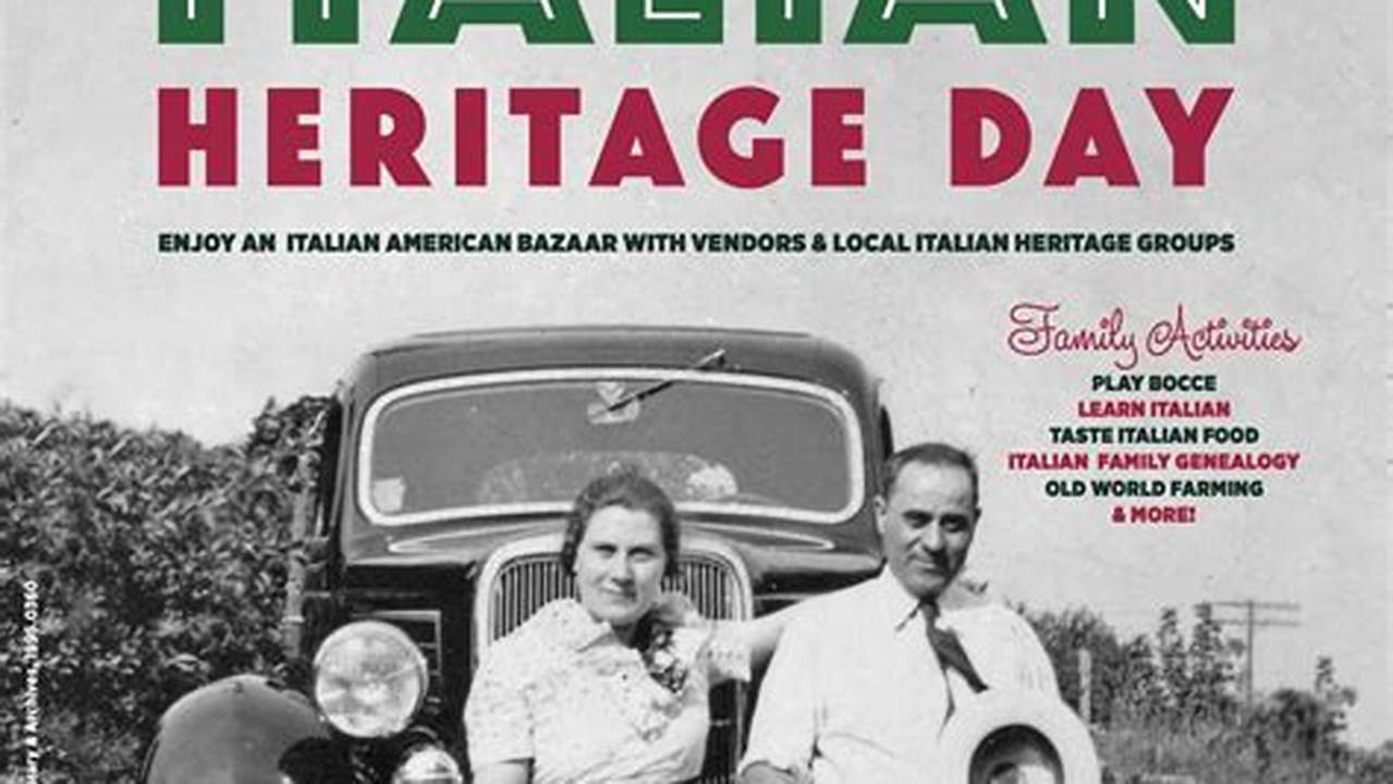 Italian Heritage Day 2024