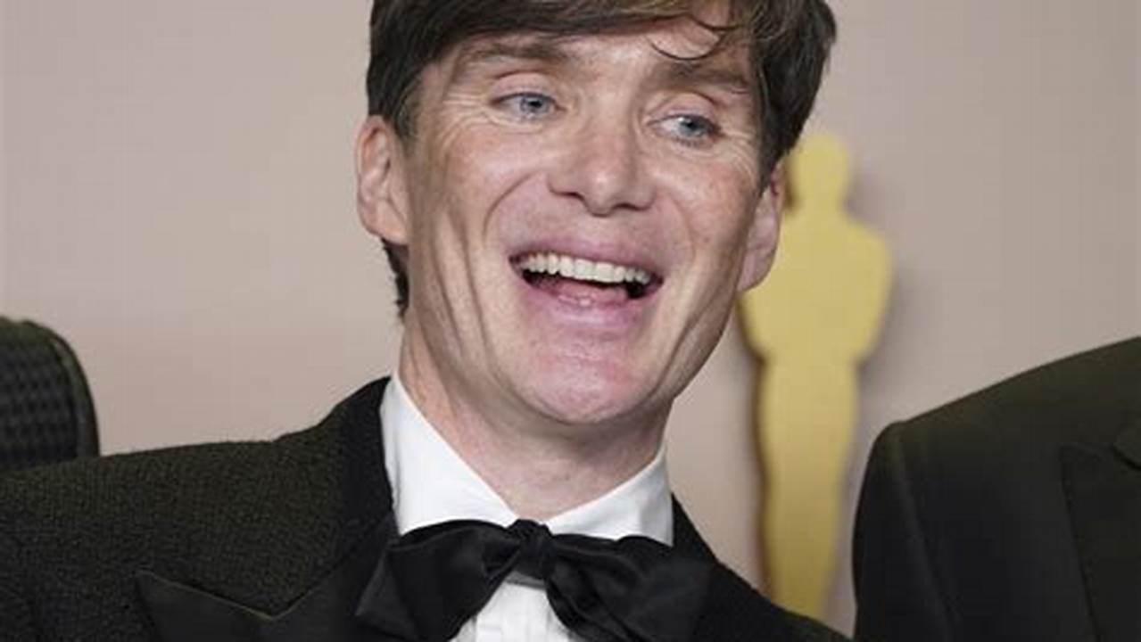 Item 1 Of 5 Cillian Murphy Wins The Oscar For Best Actor For Oppenheimer During The Oscars Show At The 96Th Academy Awards In Hollywood, Los Angeles,., 2024