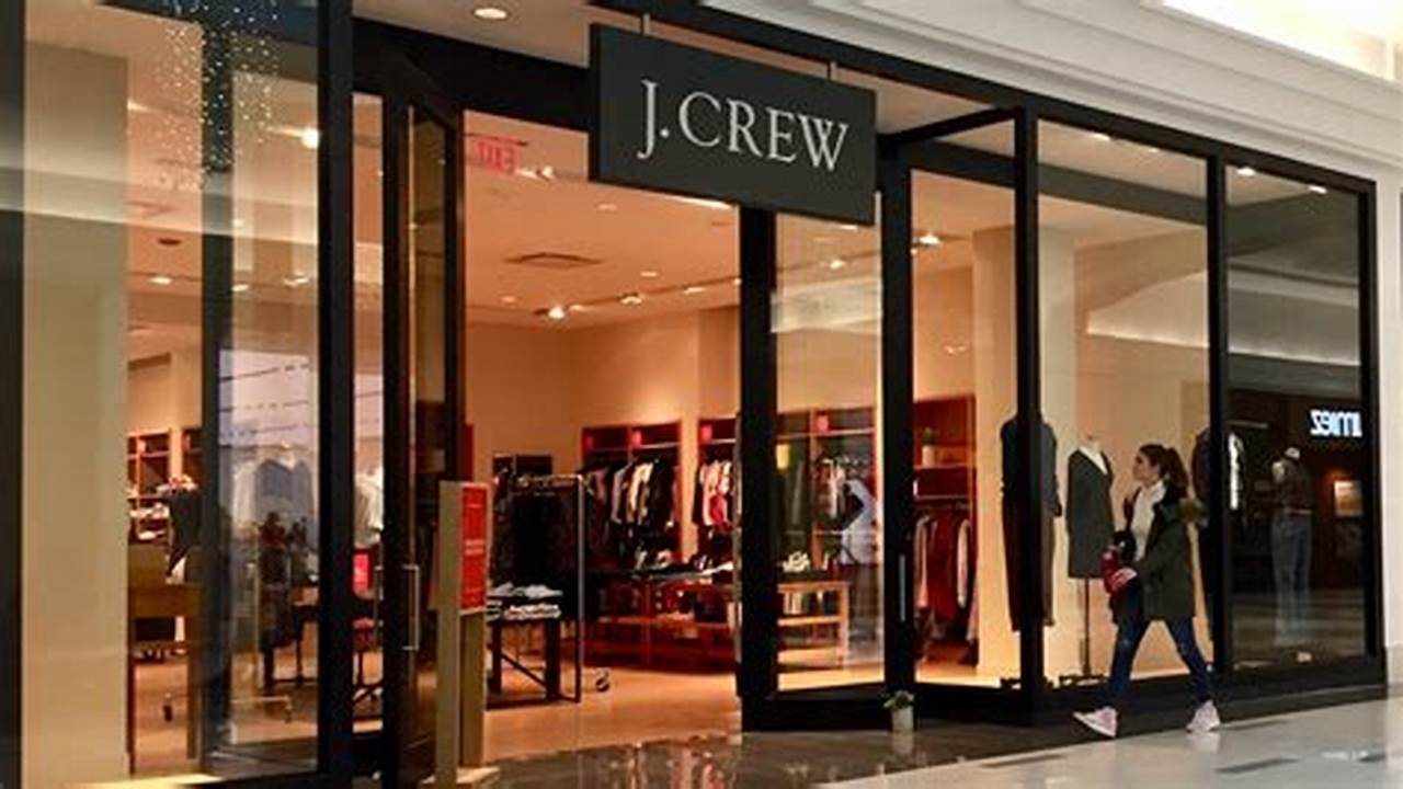 J Crew Closing Stores 2024