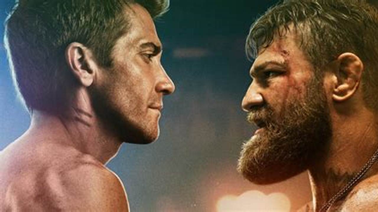 Jake Gyllenhaal And Conor Mcgregor Face Off In Road., 2024