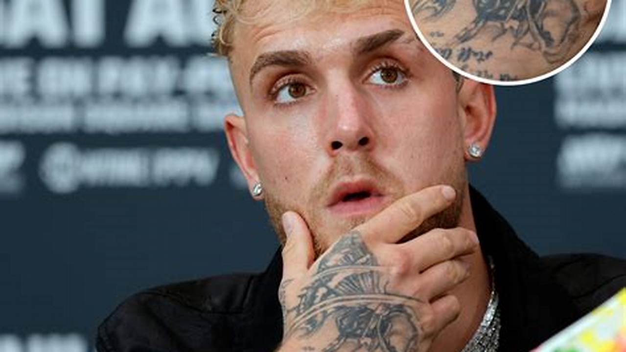 Jake Paul Has Shown Off His New Set Of Tattoos, Including An Angel Sleeve On His Leg., 2024