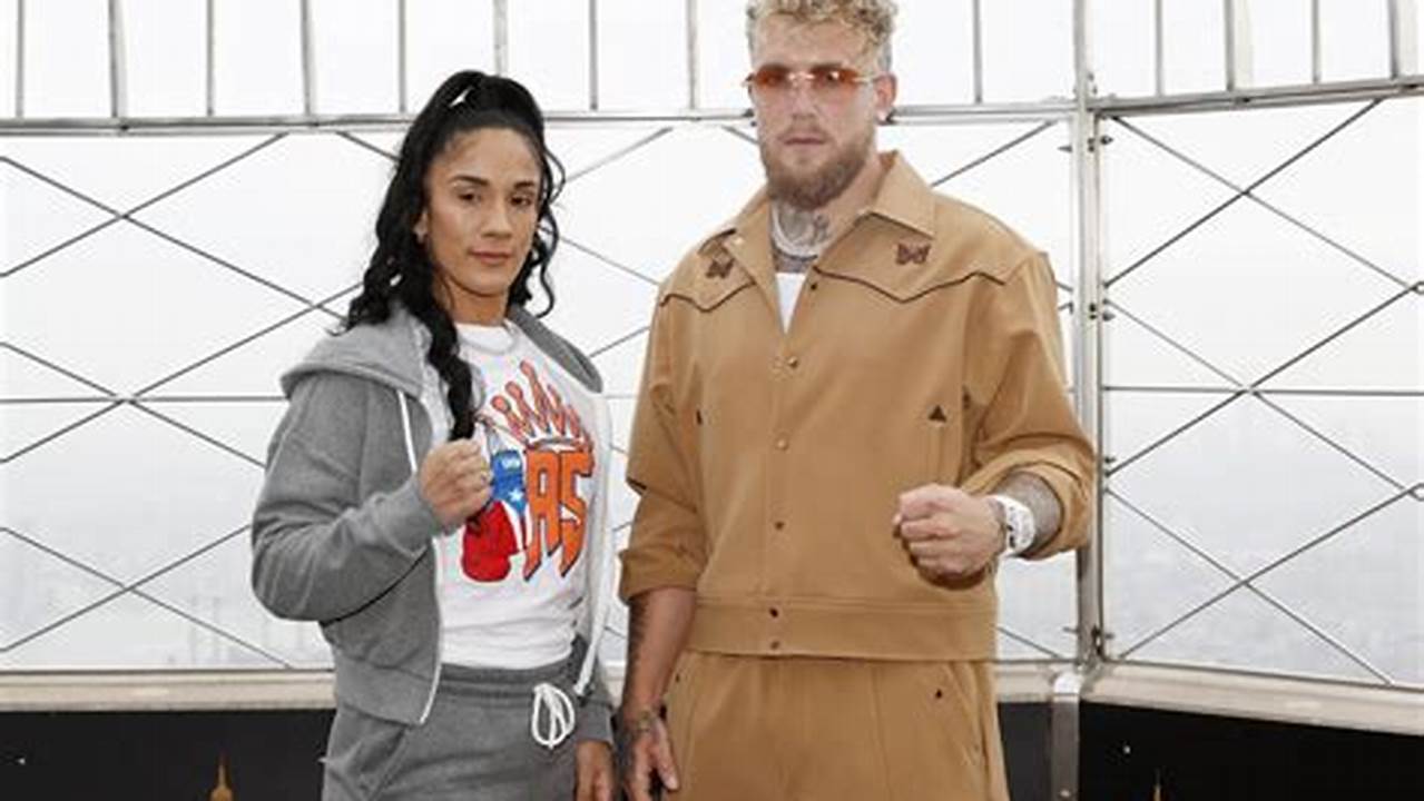 Jake Paul Will Give Amanda Serrano The Main Event Spotlight When He Returns To The Boxing Ring In The First Quarter Of 2024., 2024