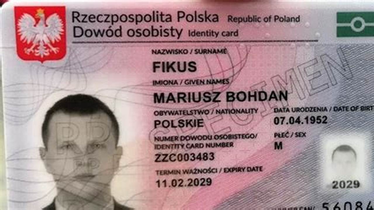 Jaki Dokument W Polsce Jest Dowodem Tożsamości