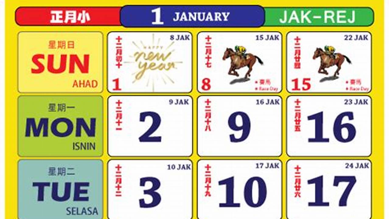 January 2024 Calendar Malaysia Public Holiday