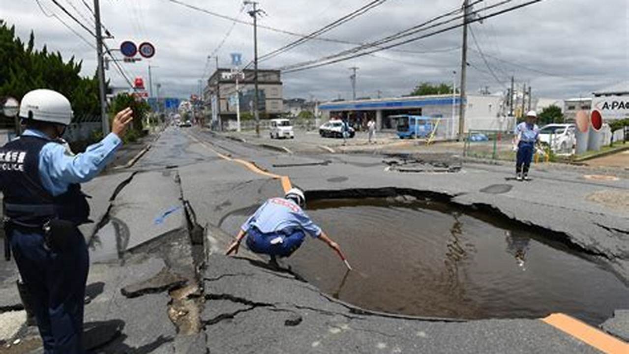 Japan Earthquake Today 2024