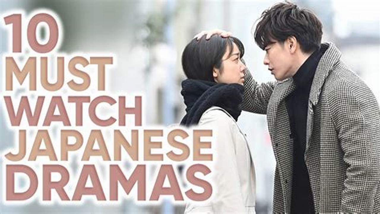 Japanese Drama To Watch 2024