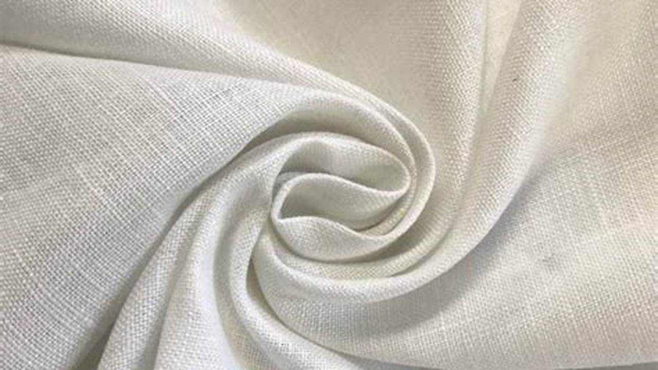 Jaqueisha 100% Top Performance Linen Fabric 94.75., 2024
