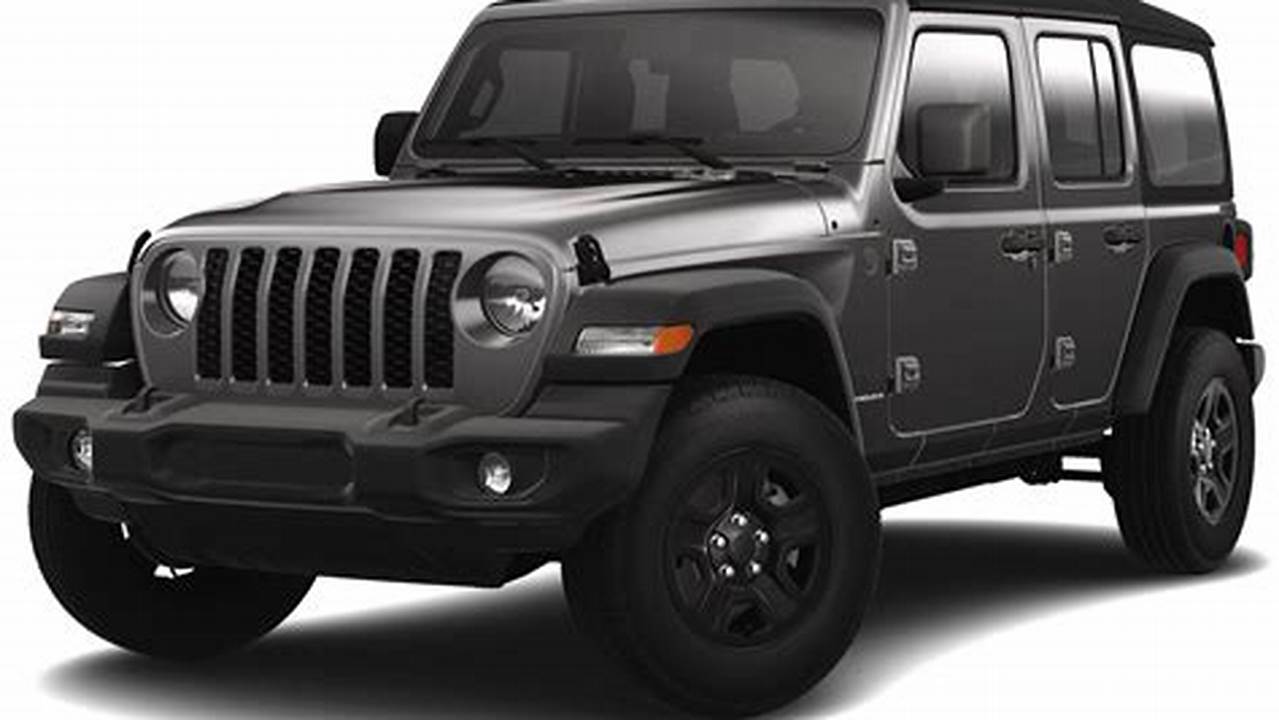 Jeep Wrangler Incentives 2024