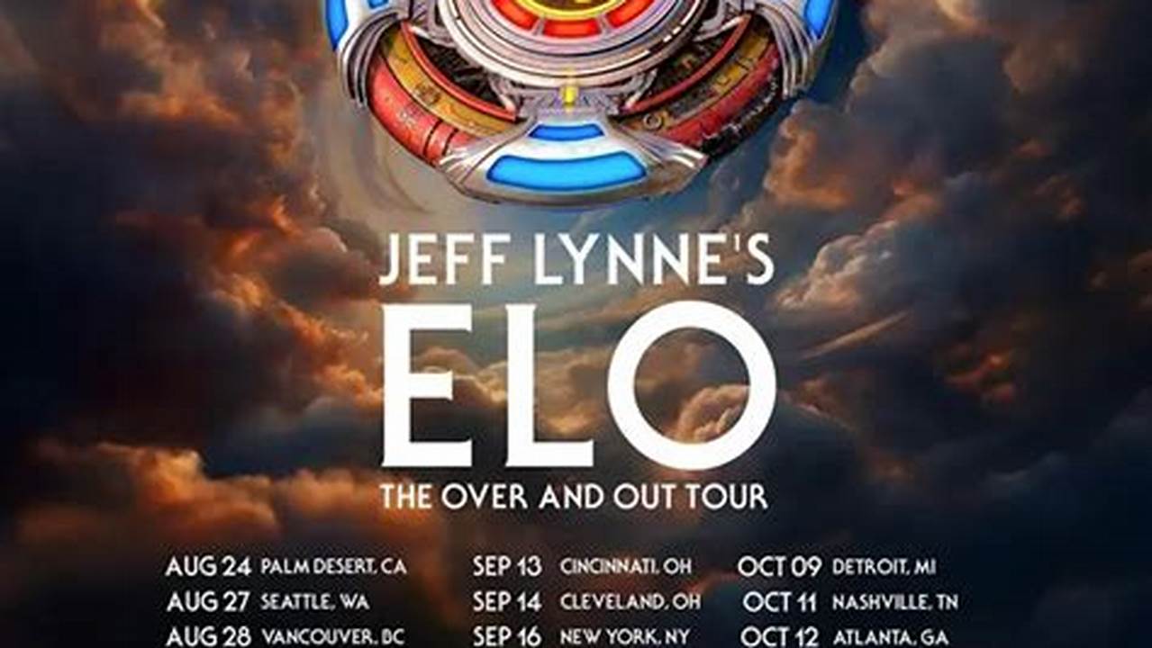 Jeff Lynne&#039;s Elo Farewell Tour Dates, 2024