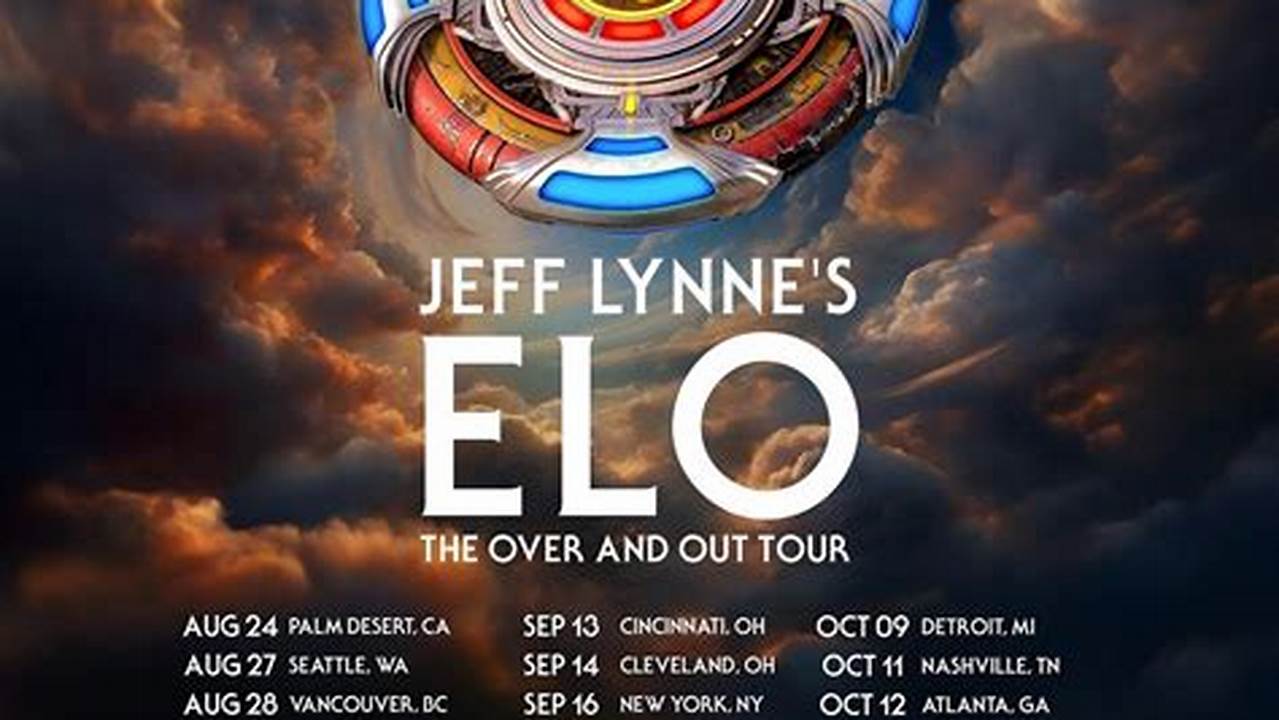 Jeff Lynne&#039;s Elo The Over And Out Tour 2024 Oct 11., 2024