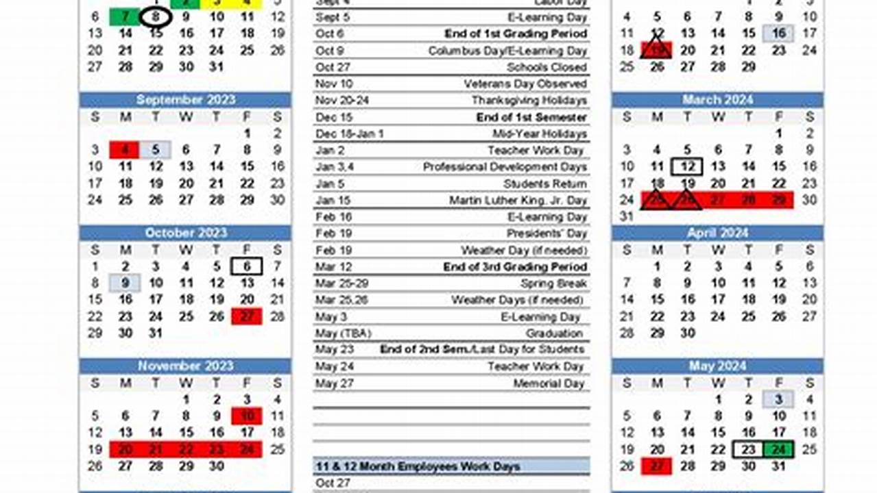 Jefferson County School Calendar 2024-23 Ky