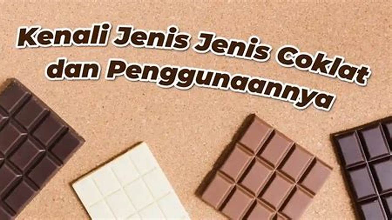 Jenis Coklat, Resep4-10k