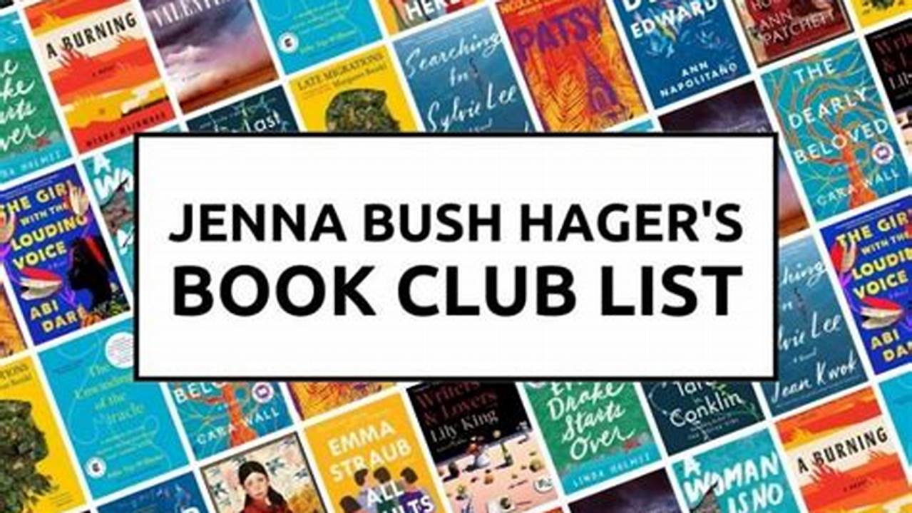 Jenna Book Club January 2024