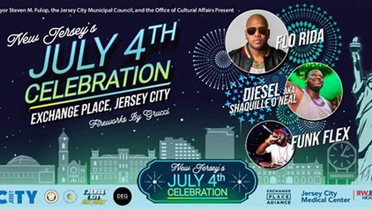 Jersey City July 4th Fireworks 2024