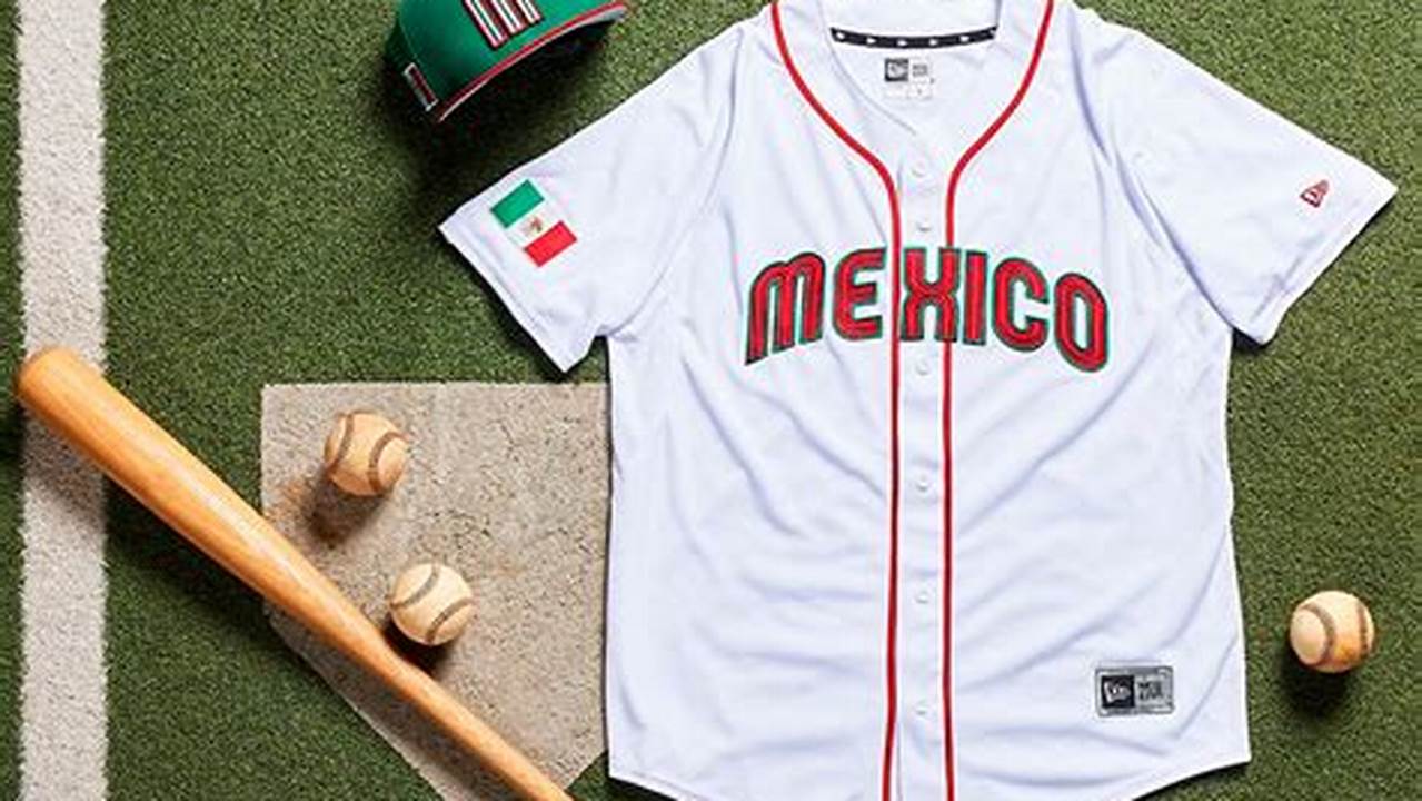 Jersey MéXico 2024 Beisbol