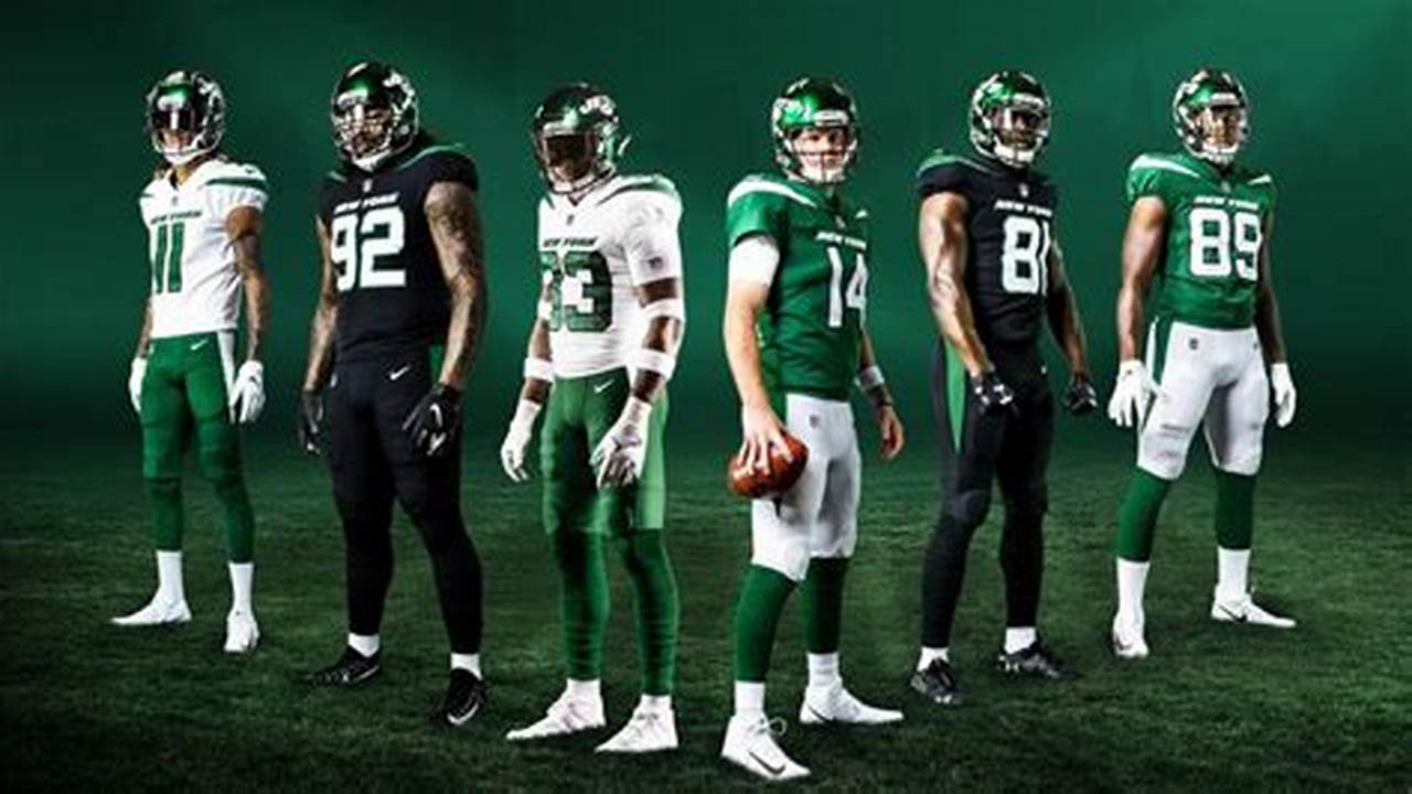 Jets Announce New Uniforms For 2024, New Green And Black Legacy Jerseys., 2024