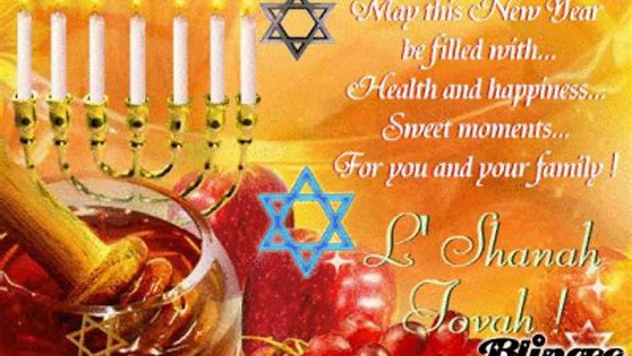 Jewish New Year 2024 Message