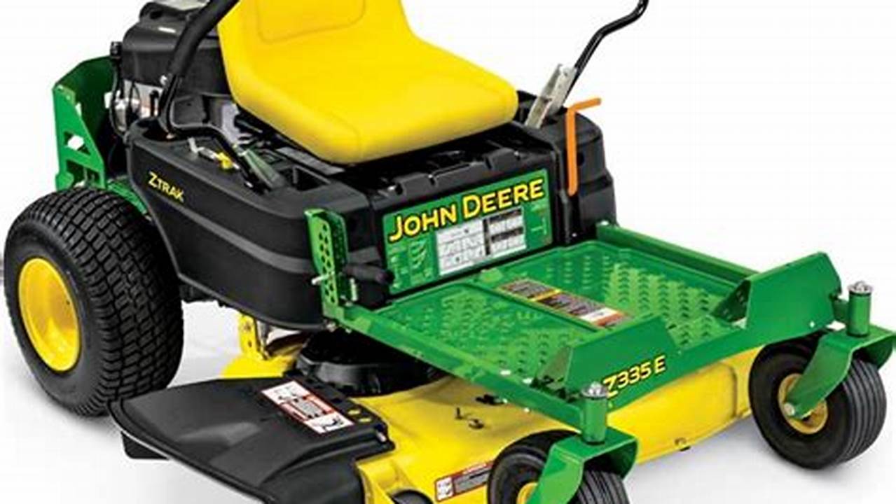 Unleash the Power: Discoveries and Insights on John Deere Zero Turn Mowers