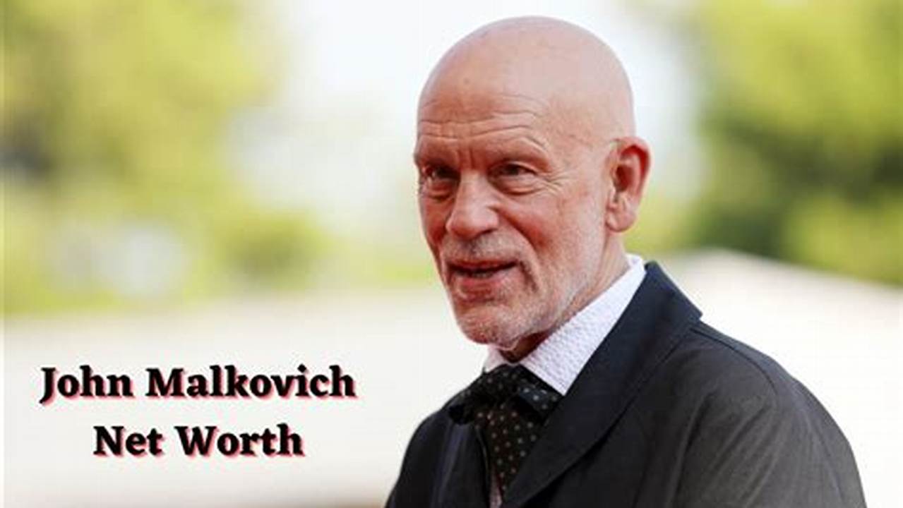 John Malkovich Net Worth 2024