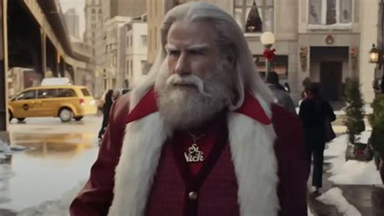 John Travolta Santa Claus Commercial 2024