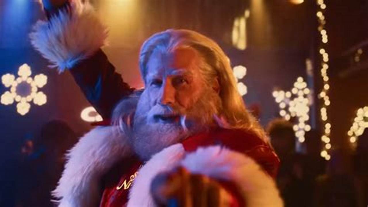 John Travolta Santa Commercial Cast 2024