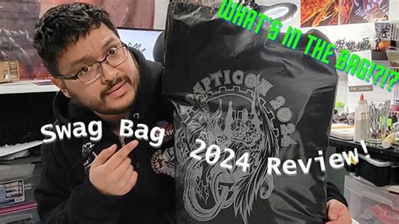 Join Dawn As She Does Her Adepticon Tradition Of Showing Us What Is In The Swag Bag!, 2024
