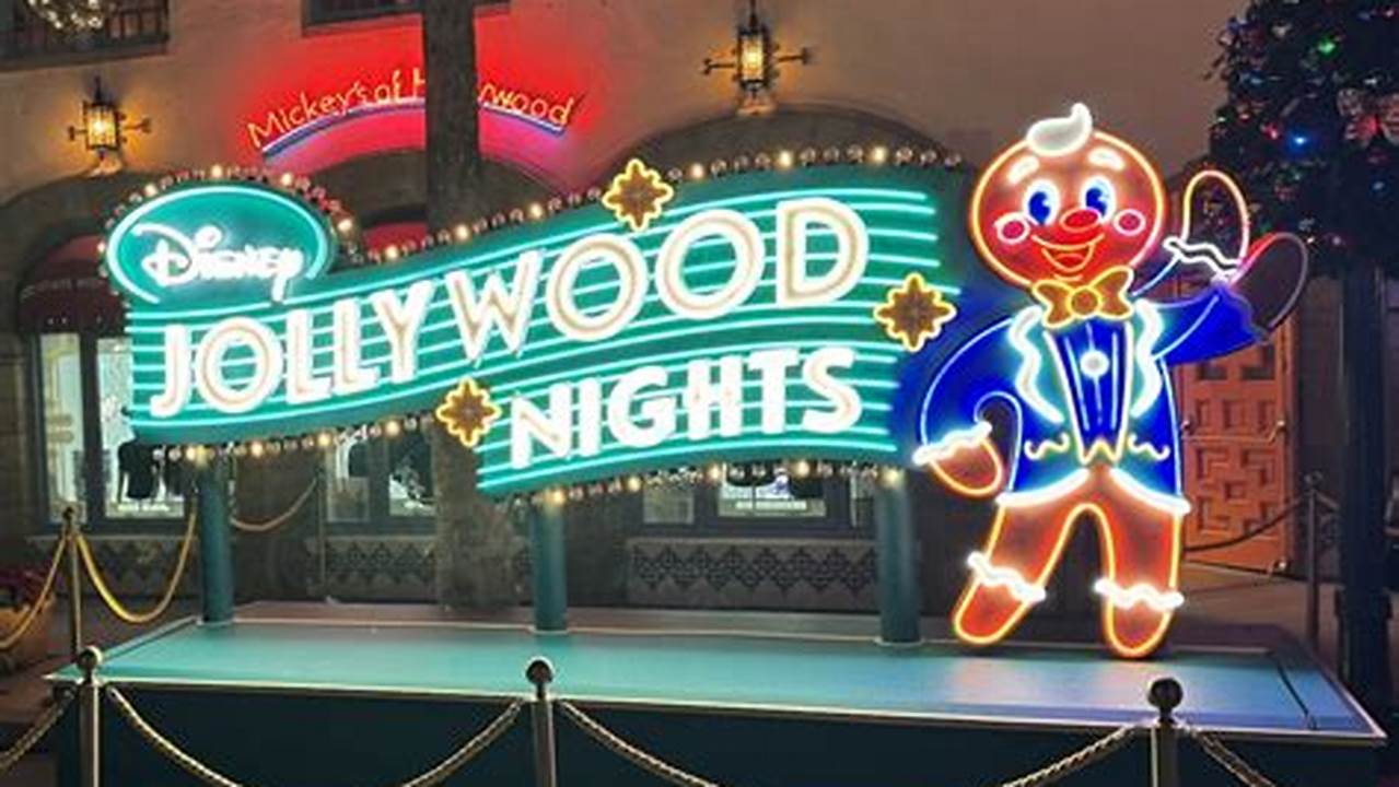 Jollywood Nights Dates 2024