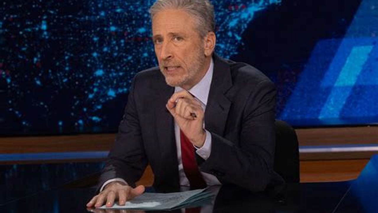 Jon Stewart Scored Big Numbers For His Return To The Daily Show., 2024