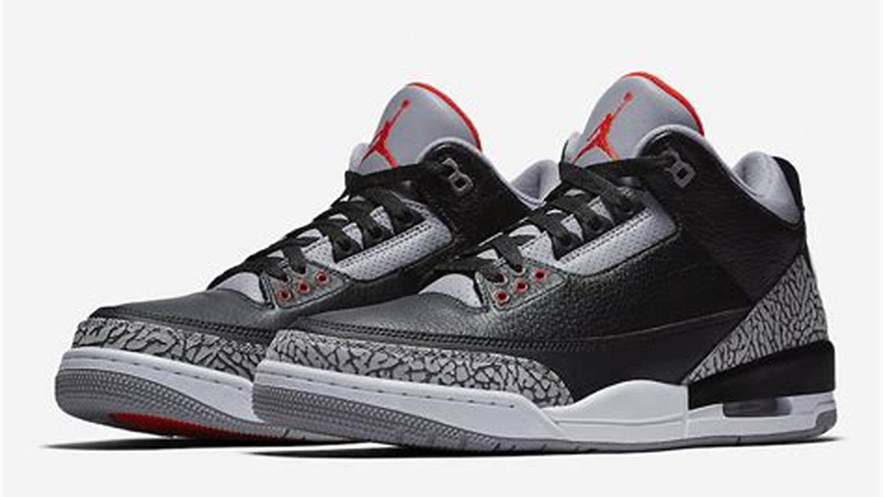 Jordan 3 Cement 2024 Release Date