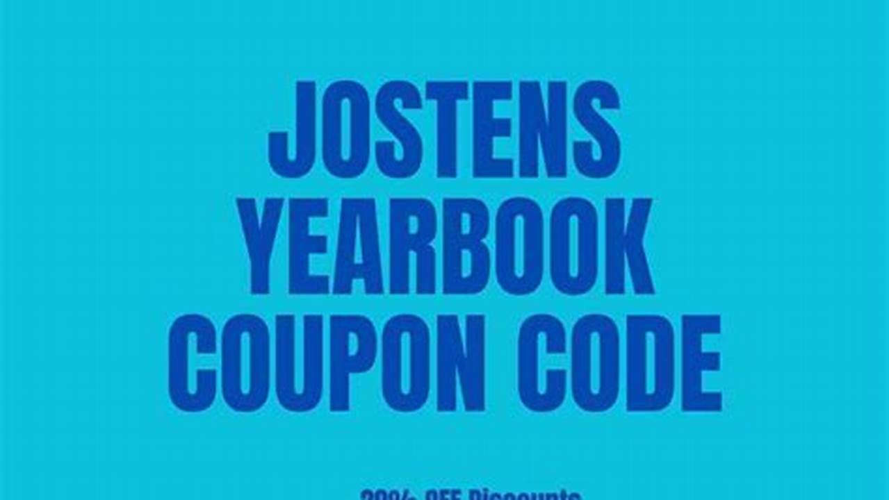Jostens Coupon Code 2024