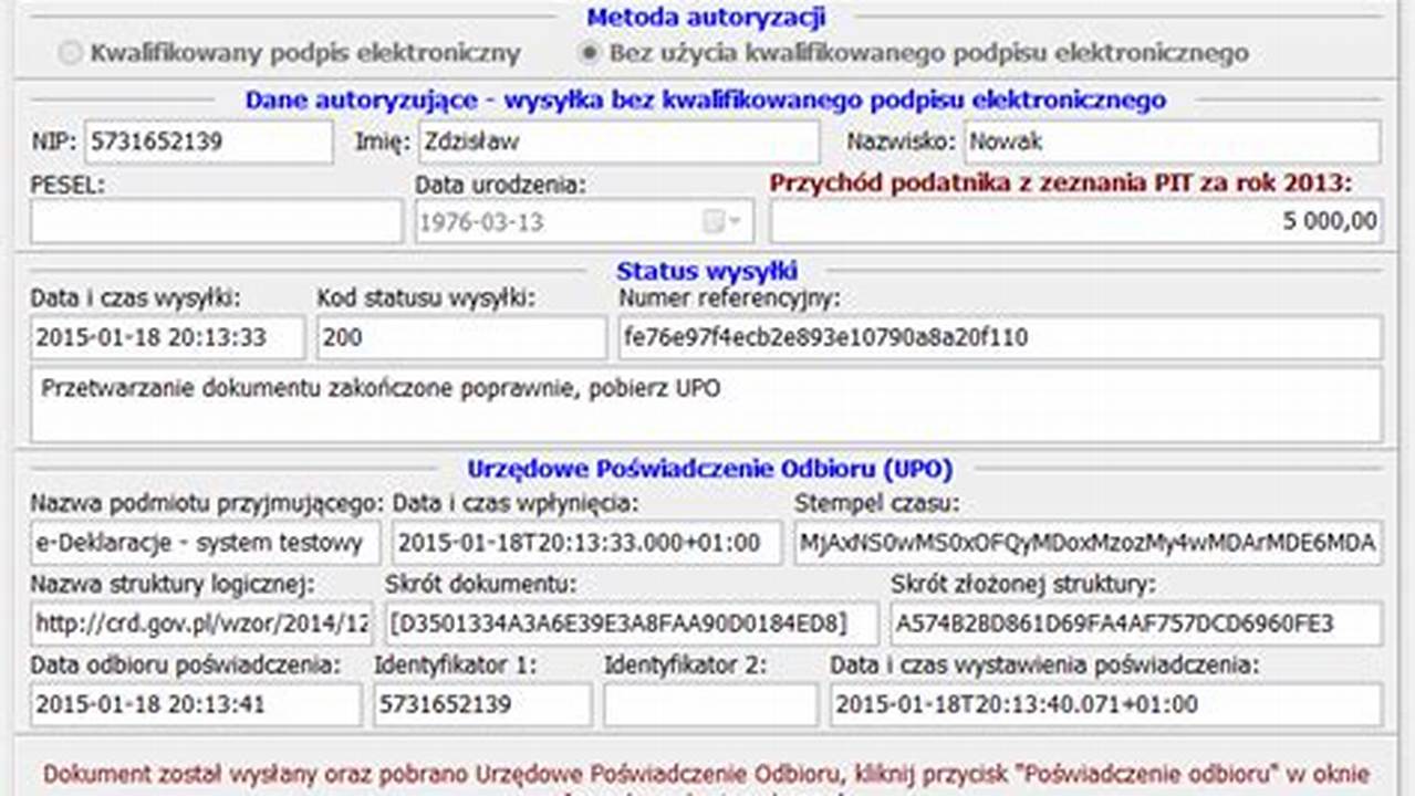 Jpk Profil Zaufany Dokument Z Certyfikatem Z Nieobsługiwanym Dostawcą