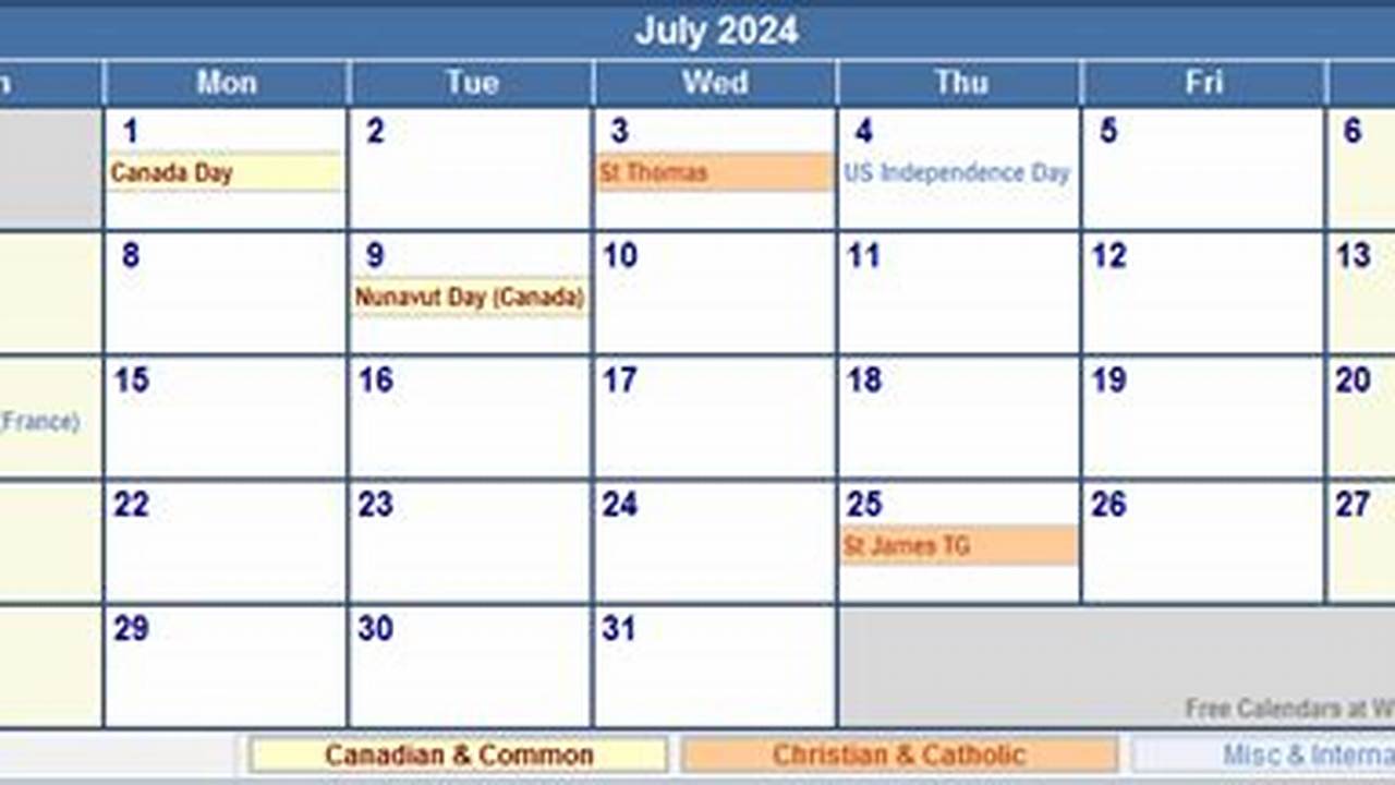 July Events 2024