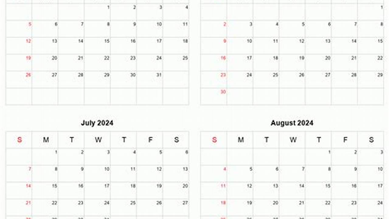 June 2023 Through May 2024 Calendar Free