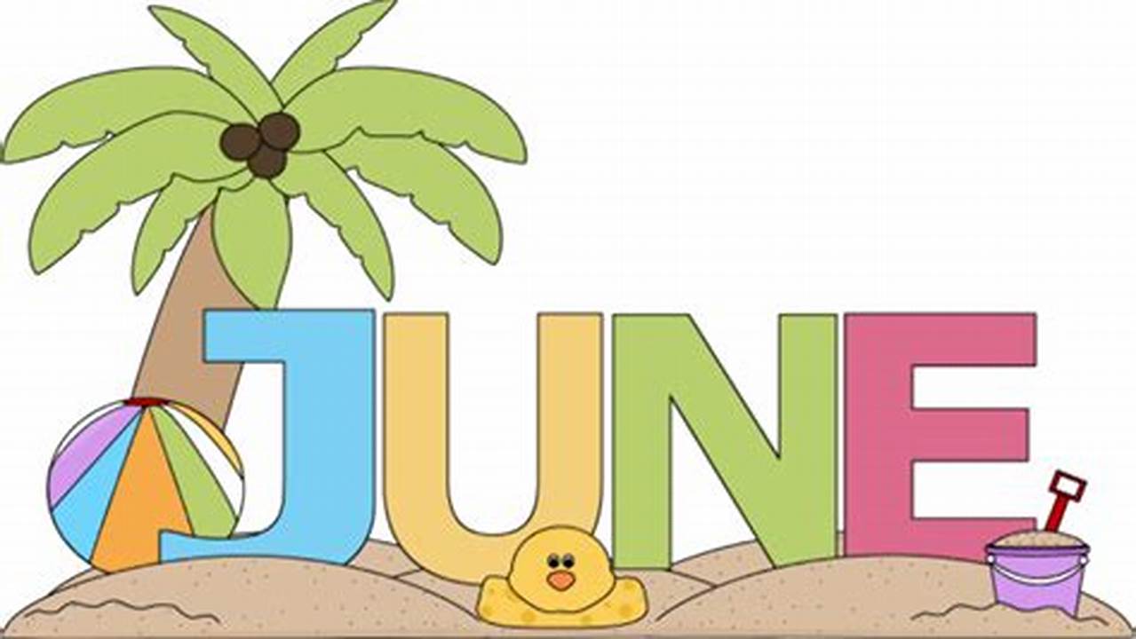 June Cartoon Calendar