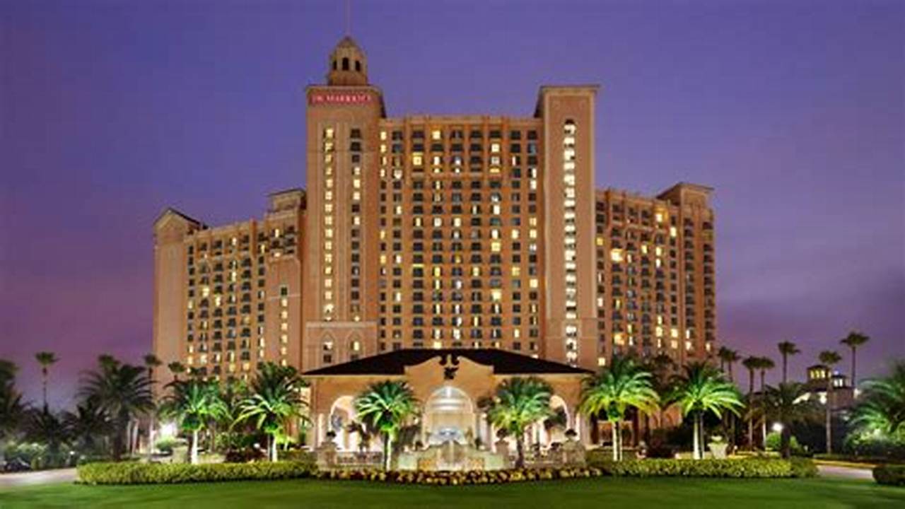 Jw Marriott Orlando, Grande Lakes, 4040 Central Florida Parkway, Orlando, Florida, United States, 32837., 2024