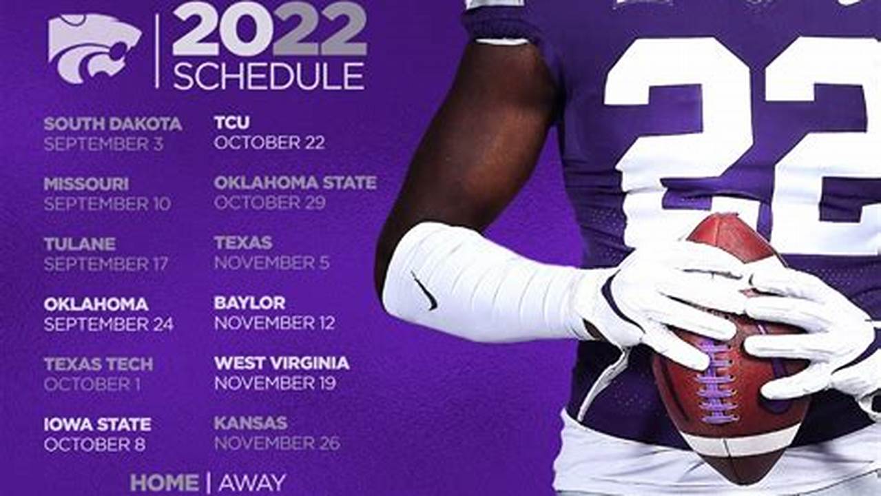 K State Football Schedule 2024