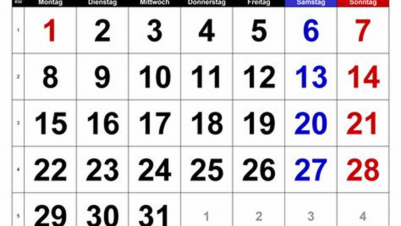 Kalender Januar 2024 Als Kostenlose Vorlagenfür Pdf Zum Download Und Ausdrucken., 2024