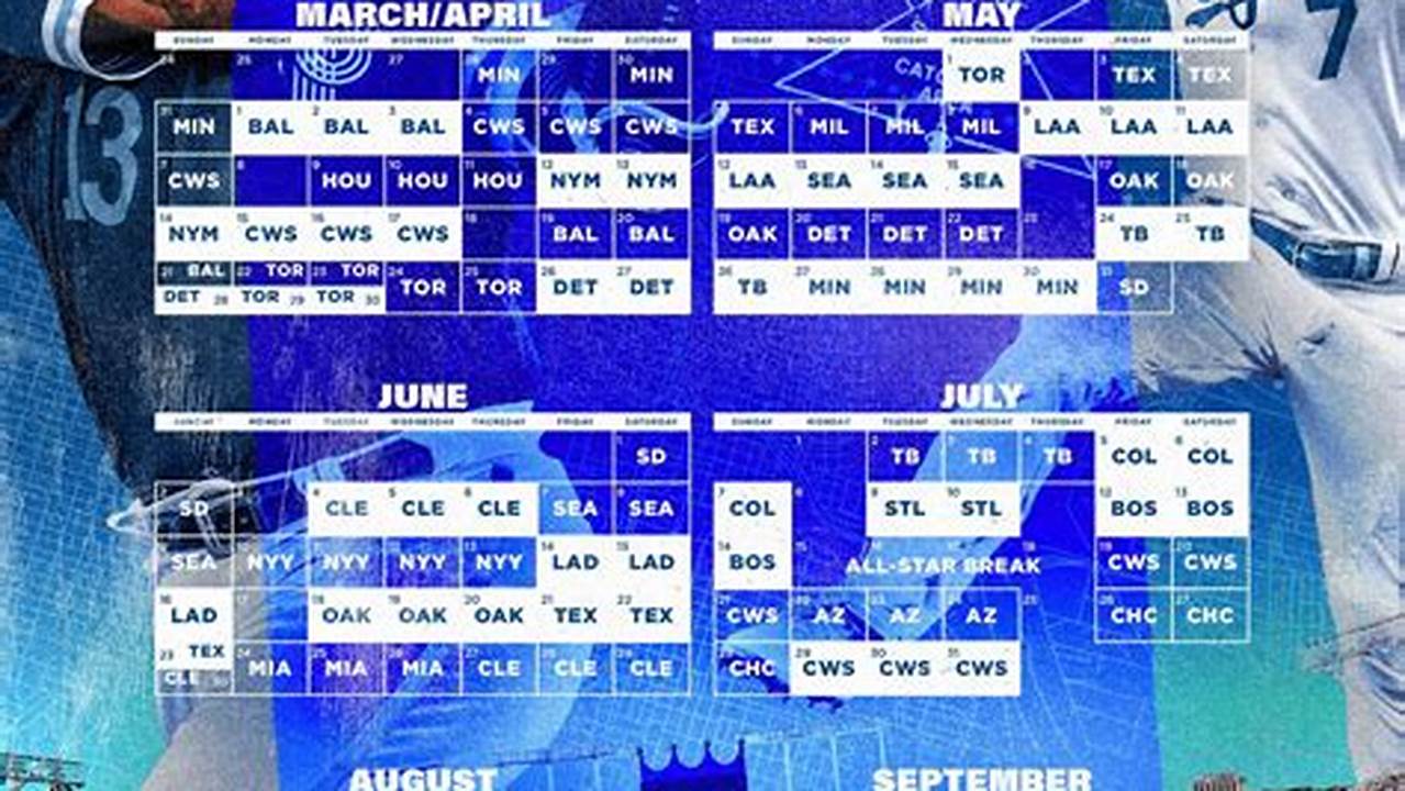 Kansas City Royals Schedule 2024